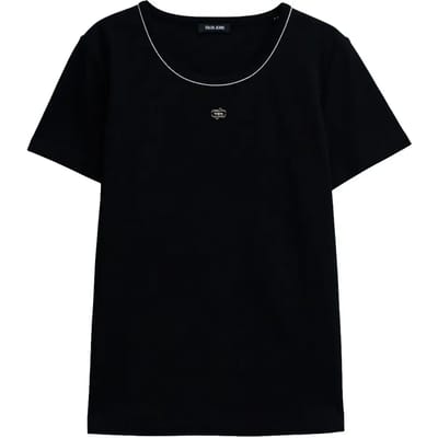 T-shirt met lurex dames Salsa Jeans Basic