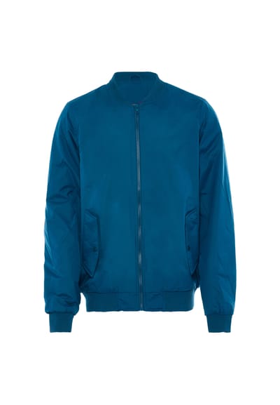 Mo blouson jas Heren Donker turkoois