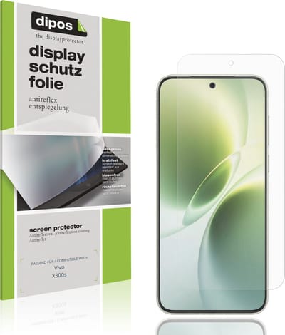 dipos – 4x Matte Beschermfolie geschikt voor Vivo X300s | Krasbestendige & antireflecterende Screenprotector Ultra-Thin