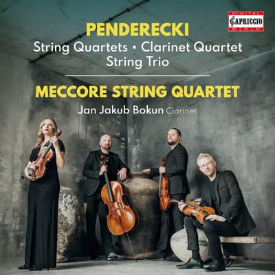 Jan Jakub Bokun, Meccore String Quartet - Pendrecki: String Quartets | Clarinet Quartet | String Trio (CD)