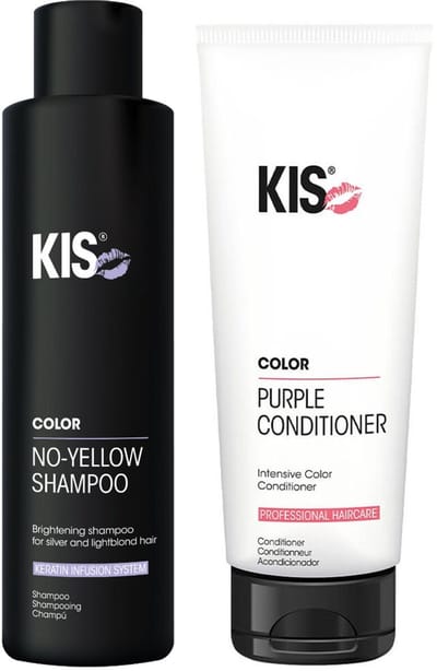 Kis - No Yellow - Duo Set Shampoo 250 ml + Conditioner 250 ml