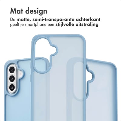 imoshion Hoesje - Geschikt voor Samsung Galaxy A36 / A56 (5G) - Color Guard Backcover - Lichtblauw