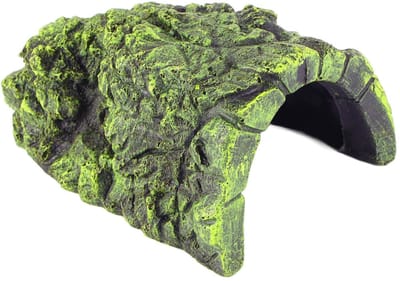 Allecto - Reptiel Schuilplaats - Terrarium Grot Decoratie - Groot Formaat - Voor Schildpadden en Hagedissen - Veiligheid en Privacy - Aquarium Orna...