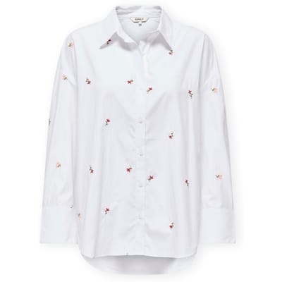 ONLY - ONLOREGON ALVA LS EMB SHIRT WVN - Meisjes - Blouses