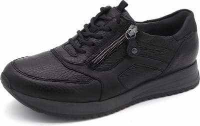 Dames Veterschoenen Waldlaufer Vicky 752002-206-001 Zwart - Maat 8