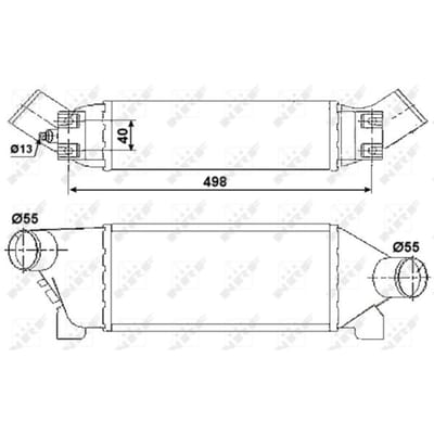 Intercooler NRF 30259