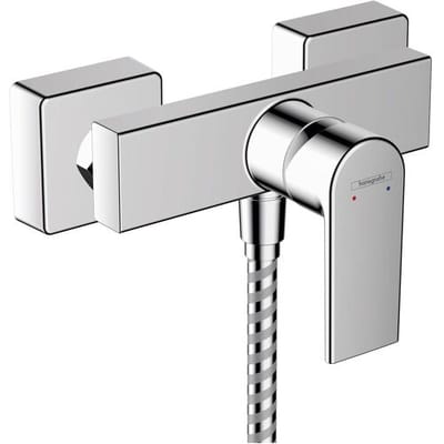 Hansgrohe Vernis Shape Eengreeps douchekraan - opbouw - hoogglans chroom