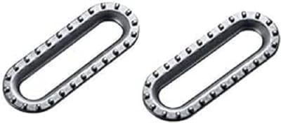 Noppen Spacer - Fiets Accessoire - Fietsen Verbeteren - Koolstof Roestvrij Staal - 2 Stuks - Niet Gespecificeerd