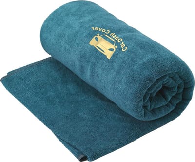 Autohanddoek - Dashboarddoek - Voorruit Installatie - Absorberend Microvezel - 80x170 cm - Blauw