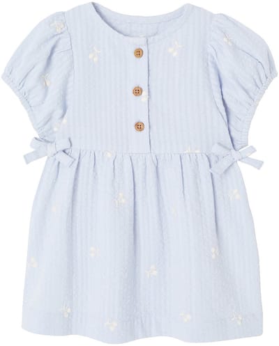 Vertbaudet Jurk voor babymeisjes met geborduurde details