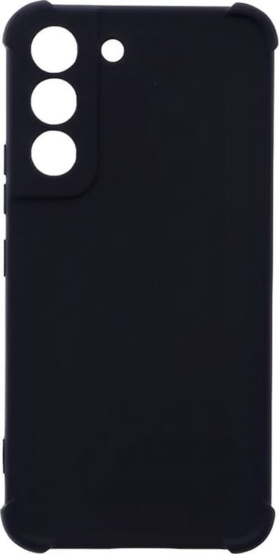 Siliconen Antishock hoesje geschikt voor Samsung Galaxy A54 | Bumpercase Back Cover | TPU Case Backcover Beschermhoes | Zwart