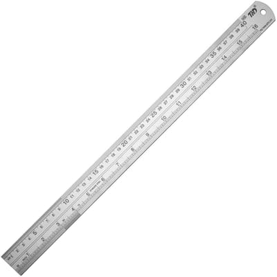 Metalen Liniaalset 40 cm Roestvrij Staal - Nauwkeurige Meetinstrumenten