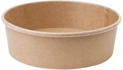 Composteerbare Saladekommen - Kraft Schalen - Feestjes & Evenementen - Milieuvriendelijk Materiaal - 750ml - Groen