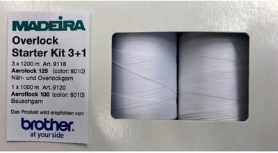 Brother overlock starter kit 3+1
