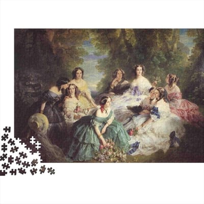 Klassieke Schilderij Puzzel - 1000 Stukjes - Ontspanning Thuis - Gerecycled Materiaal - 38x26cm - Stijl-3