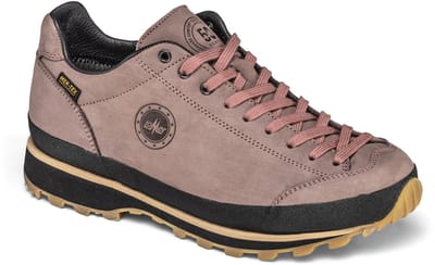 Lomer Bio Naturale low mtx bruin roze wandelschoenen dames (38.50088.A.03)