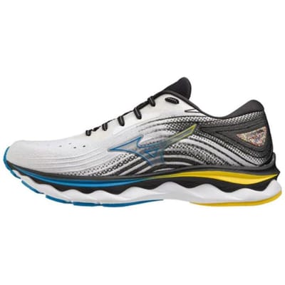 Mizuno Wave Sky 6 Comfortabele Ademende Stof Schokabsorptie Antislip Duurzaam Lichtgewicht Laag Uitgesneden Casual Hardloopschoenen Heren sneaker J1GC220201 42 gray