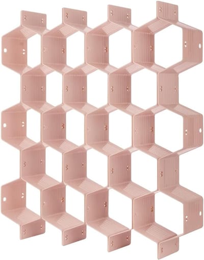 Famanu Lade Divider Organizer 8 stks DIY Plastic Grid Honingraat Lade Divider