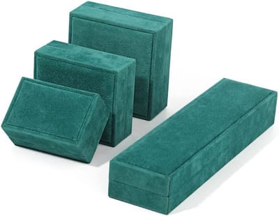Juwelendoosje Kettingdoosje - Opbergdoosje Sieraden - Cadeau Verpakken - PU-leer Materiaal - 75*5*38CM - Groen