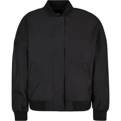 Urban Classics - Recycled Oversized Light Bomber jacket - S - Zwart