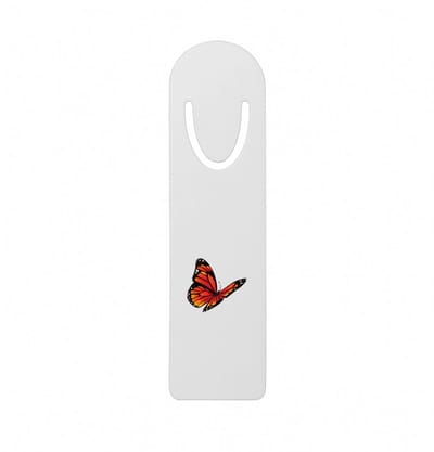 Hacebo® - Vlinders metalen boekenlegger - Vlinder - Dieren liefhebbers - Insecten - dieren - vlindertuin Bladwijzer boekenleggers - 12.7 cm x 3.2cm