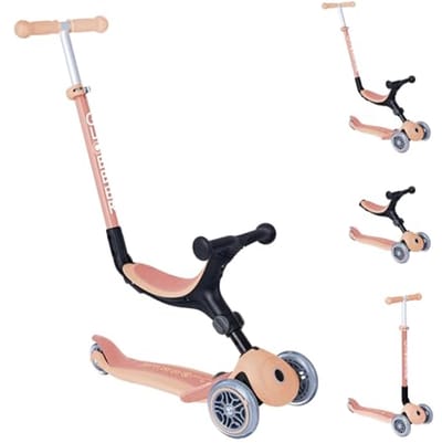 3-in-1 Kindervoertuig - Duurzame Vouwbare Scooter en Driewieler