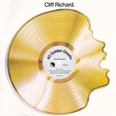 CD CLIFF RICHARD  40 Golden Greats CDS7924252 EMI Europe Rock Gebruikt beige