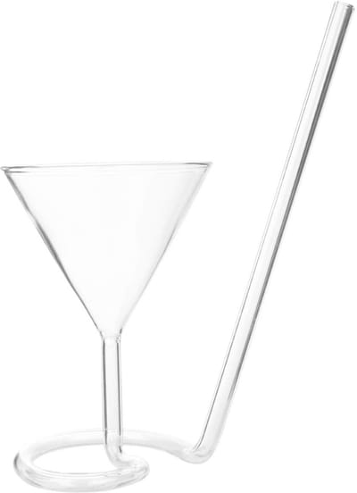 VT Goods - Creatieve vampierkristal spiraal cocktailglas - Roterend Martini glas - Transparant - Whiskyglas - Perfect voor cocktailparty's - 1 stuk