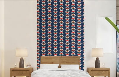 Behang - Fotobehang Patronen - Abstract - Bloemen - Breedte 120 cm x hoogte 240 cm