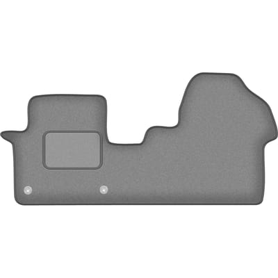 Wielganizator WLG-CARLUX-GRAFIET Serie - Auto Vloermatten - Voor - Citroen Jumpy III (2018-) - Grafiet