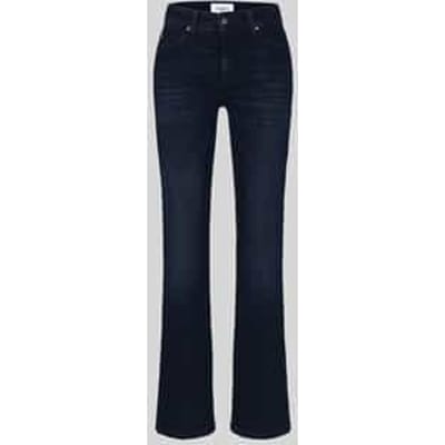 Regular fit bootcut-jeans van mix van viscose en katoen model 'PARIS FLARED'