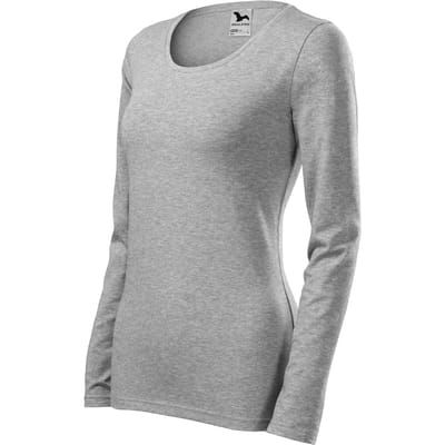 Dames-T-shirt met lange mouwen Malfini Slim 139