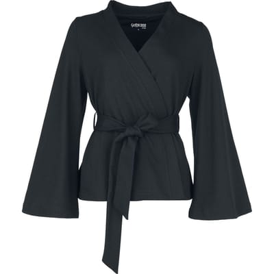 Gothicana by EMP - Gothic Blazer - Corporate Goth Kimono-Blazer - S tot L - voor Vrouwen - zwart