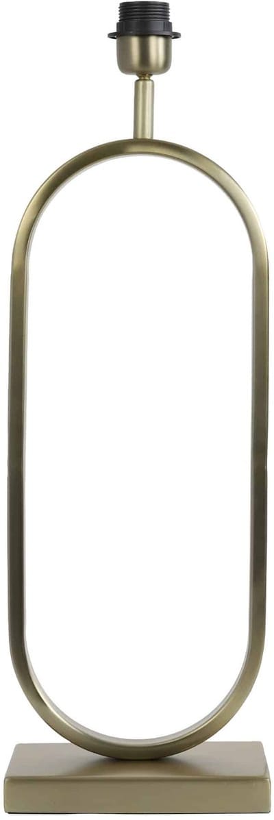 Light & Living Tafellamp Jamiri - Goud - 20x13x55cm - Modern - Woonkamer - Slaapkamer
