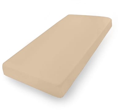 Matex Jersey PREMIUM - Hoeslaken - 110x190 - 120x200x30 - Ciemny Beż