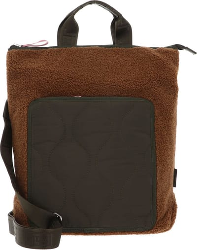 JOST Rugzak Schoudertas met laptopvak Ruka X-Change Bag Nude Lichtbruin