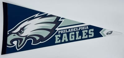 USArticlesEU - Philadelphia Eagles - Mike Vick - NFL - Vaantje - American Football - Sportvaantje - Pennant - Wimpel - Vlag - 31 x 72 cm