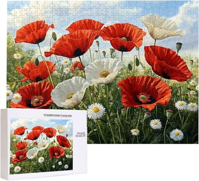 Volwassen Puzzel - Stukjes Legpuzzel - Ontspanning Thuis - Natuurlijk Hout - 156 x 105 cm - Bloemen
