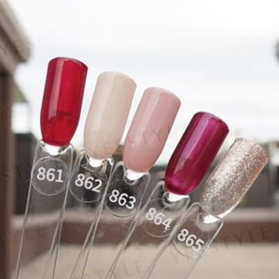 Cosplus - Da Vinci Color Code Nail Gel Polish Portrait Of A Musician 861 Red