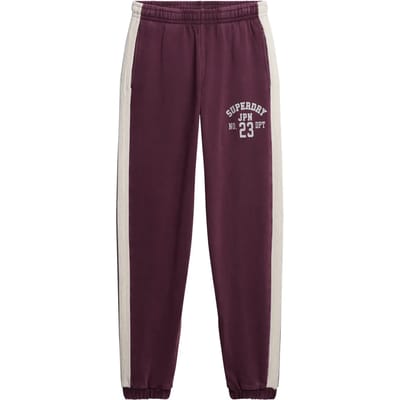 Superdry Vintage Side Stripe Trainingsbroek Rood M Vrouw