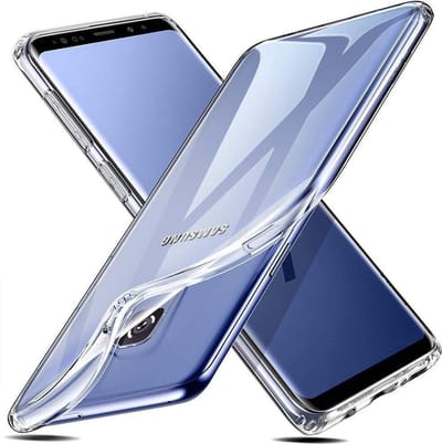 Soft Backcover Hoesje Geschikt voor: Samsung Galaxy S9 - Silicone - Transparant