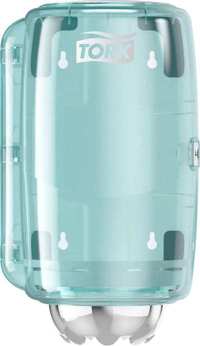 TORK 658000 Performance Papierenhanddoekdispenser Kunststof Wit, Turquoise 1 stuk(s)