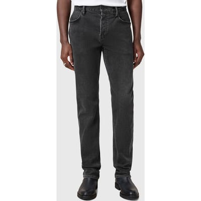 AllSaints Iggy Light Washed Black Taglia: W38L32 | Jeans Slim Fit Outlet | Uomo | Nero