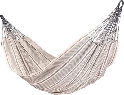 Kingsize Classic Hangmat van Biologisch Katoen - Flora Zebra