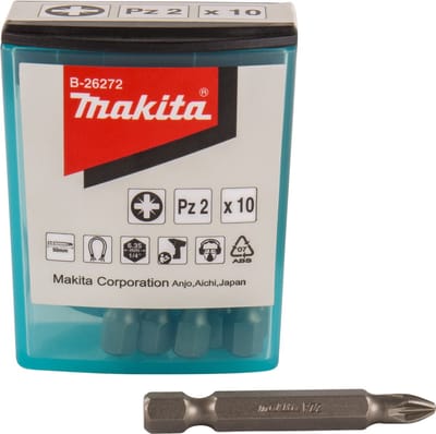 Makita B-26272 Schroefbit Pz2x50mm 10 Stuks