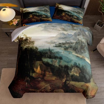 Gelijkenis van de Zaaiende Dekbedovertrekset VK Eenpersoons Tweepersoons Queen US Twin Full King Size Onder Beddengoedset 173x218cm