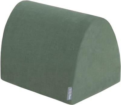 KiddyMoon spielplatz velvet aus schaumstoff mit samt rund bällebad (300 bälle) ballgruben für babys spielbad hindernisläufen, hergestellt in der eu, waldgrün: dunkeltürkis/pastellbeige/grüngrau/lachsf