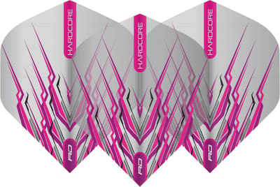 Red Dragon Peter Wright Hardcore Mohawk Pink - Dart Flights