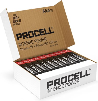 Procell Intense Power AAA batterij 1.5V (100 st.)