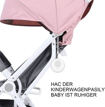 Draagbaar slaaphulpmiddel voor baby's, slaaphulpmiddel met witte ruis, geschikt voor baby's en volwassenen, slaaphulpmiddel met 10 rustgevende slaapgeluiden.